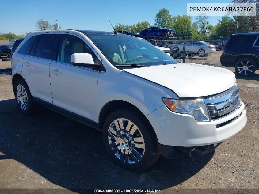 2010 Ford Edge Limited VIN: 2FMDK4KC6ABA37866 Lot: 40480302