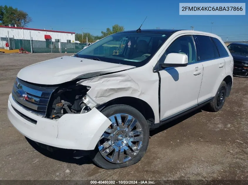 2010 Ford Edge Limited VIN: 2FMDK4KC6ABA37866 Lot: 40480302