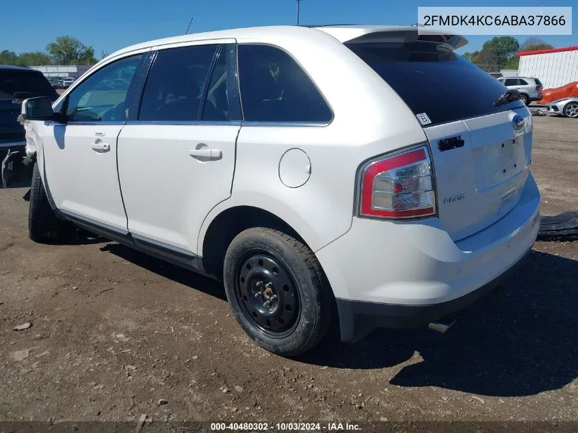 2010 Ford Edge Limited VIN: 2FMDK4KC6ABA37866 Lot: 40480302