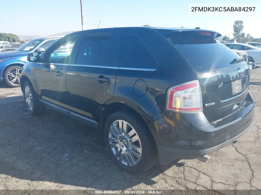 2010 Ford Edge Limited VIN: 2FMDK3KC5ABA84297 Lot: 40484002