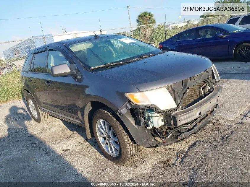 2010 Ford Edge Sel VIN: 2FMDK3JC5ABA36896 Lot: 40488643