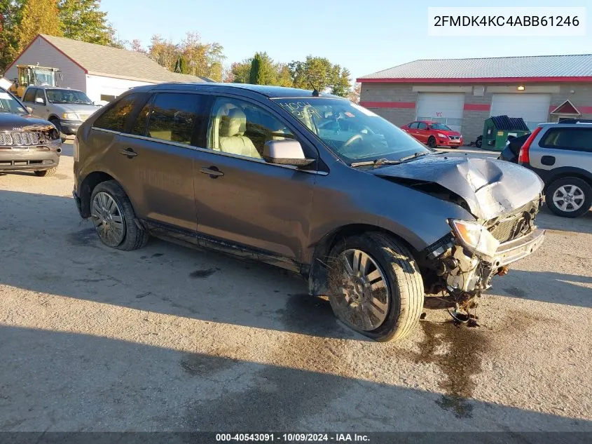 2010 Ford Edge Limited VIN: 2FMDK4KC4ABB61246 Lot: 40543091