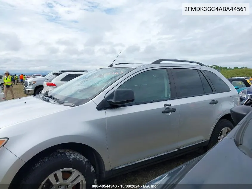 2010 Ford Edge Se VIN: 2FMDK3GC4ABA44561 Lot: 40544943