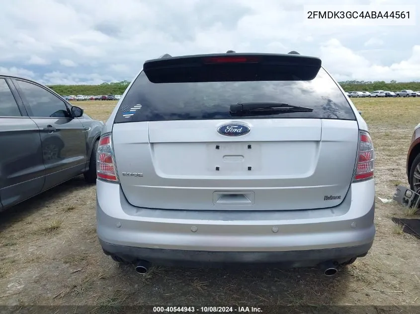 2010 Ford Edge Se VIN: 2FMDK3GC4ABA44561 Lot: 40544943