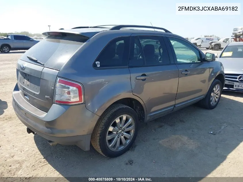 2FMDK3JCXABA69182 2010 Ford Edge Sel