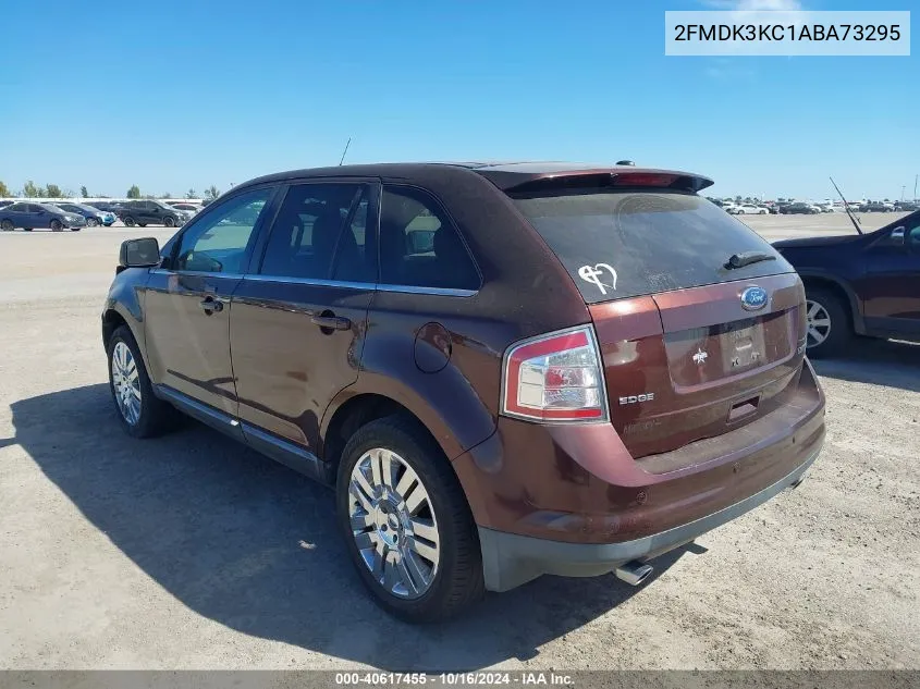 2010 Ford Edge Limited VIN: 2FMDK3KC1ABA73295 Lot: 40617455