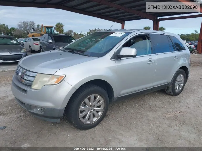 2010 Ford Edge Limited VIN: 2FMDK3KCXABB32098 Lot: 40619282