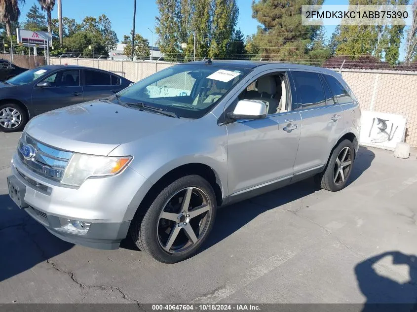 2010 Ford Edge Limited VIN: 2FMDK3KC1ABB75390 Lot: 40647604