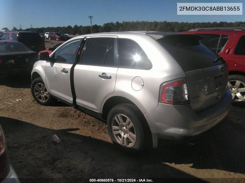 2010 Ford Edge Se VIN: 2FMDK3GC8ABB13655 Lot: 40660576