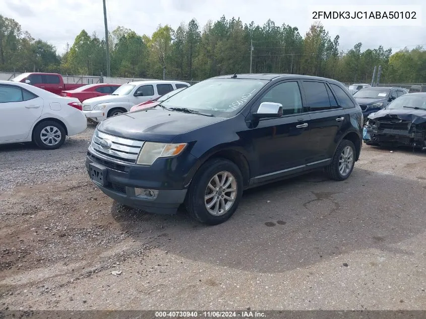 2FMDK3JC1ABA50102 2010 Ford Edge Sel