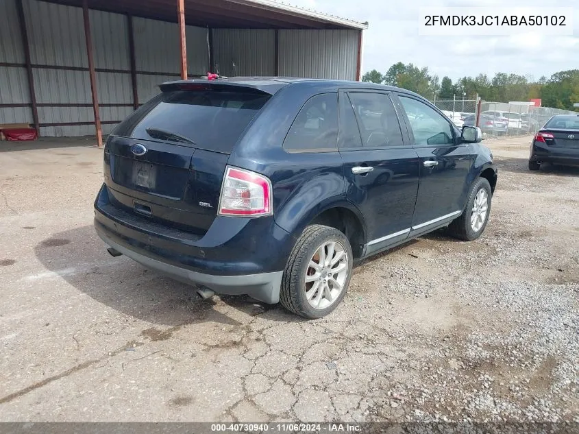 2FMDK3JC1ABA50102 2010 Ford Edge Sel