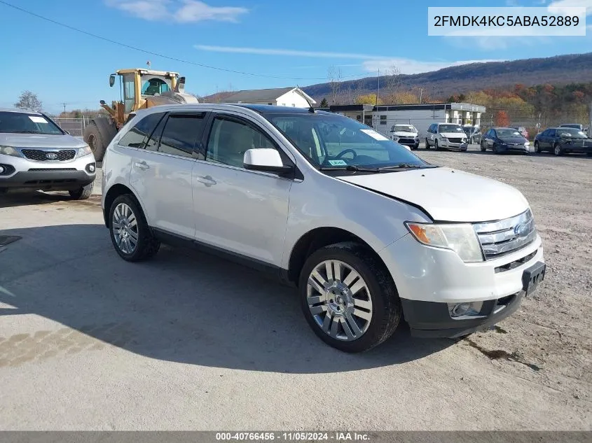 2010 Ford Edge Limited VIN: 2FMDK4KC5ABA52889 Lot: 40766456