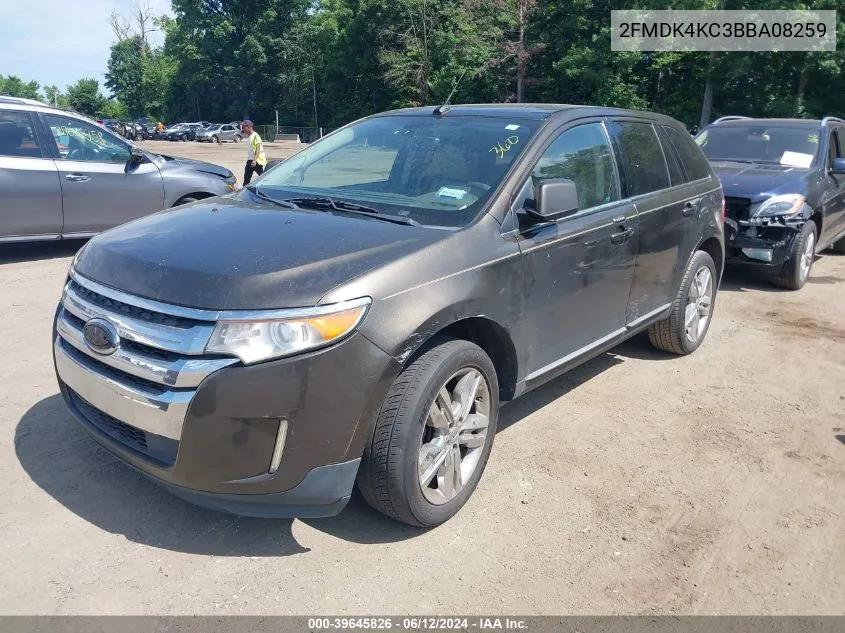 2011 Ford Edge Limited VIN: 2FMDK4KC3BBA08259 Lot: 39645826