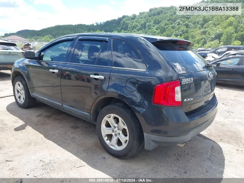 2FMDK3JC1BBA13388 2011 Ford Edge Sel