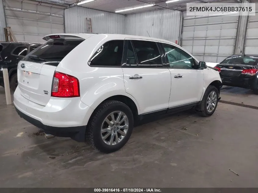 2FMDK4JC6BBB37615 2011 Ford Edge Sel