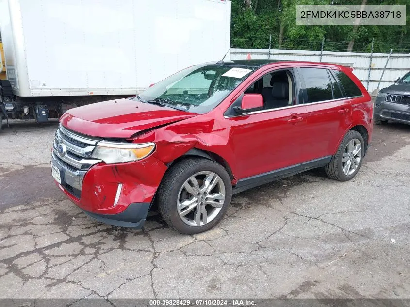 2FMDK4KC5BBA38718 2011 Ford Edge Limited