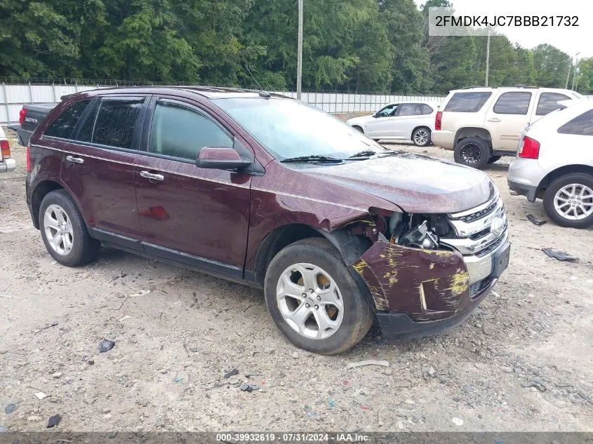 2011 Ford Edge Sel VIN: 2FMDK4JC7BBB21732 Lot: 39932619