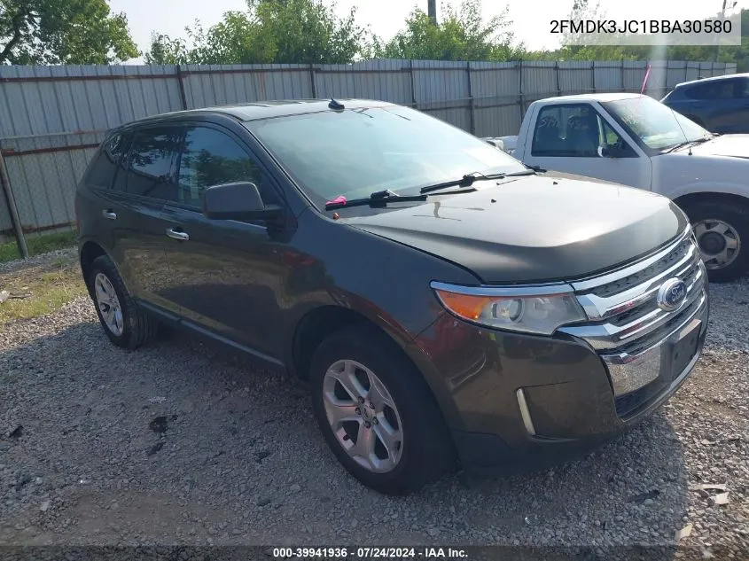 2011 Ford Edge Sel VIN: 2FMDK3JC1BBA30580 Lot: 39941936