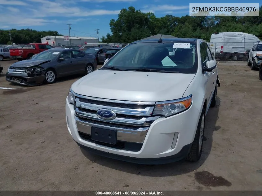 2011 Ford Edge Limited VIN: 2FMDK3KC5BBB46976 Lot: 40068541