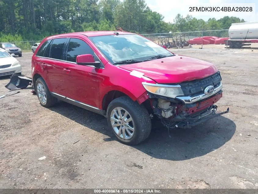 2FMDK3KC4BBA28028 2011 Ford Edge Limited