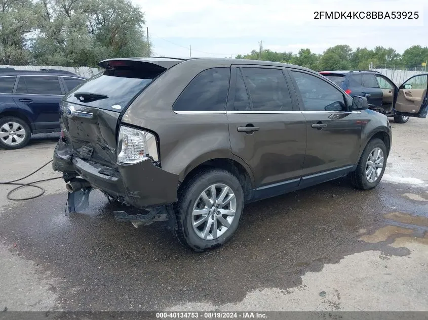 2FMDK4KC8BBA53925 2011 Ford Edge Limited