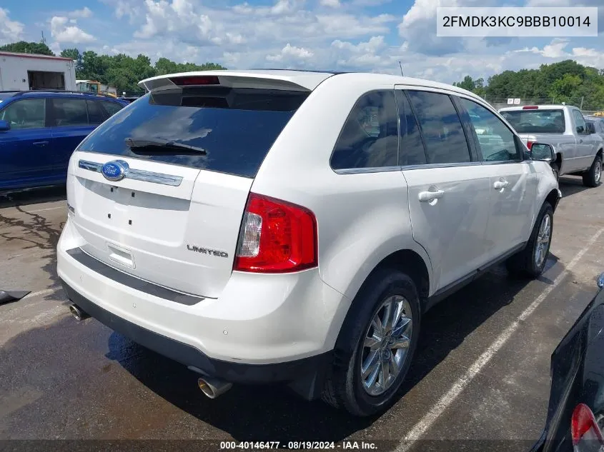 2FMDK3KC9BBB10014 2011 Ford Edge Limited