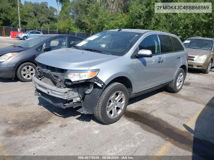 2011 Ford Edge Sel VIN: 2FMDK4JC4BBB68569 Lot: 40179336