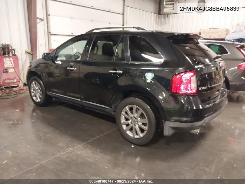 2FMDK4JC8BBA96839 2011 Ford Edge Sel