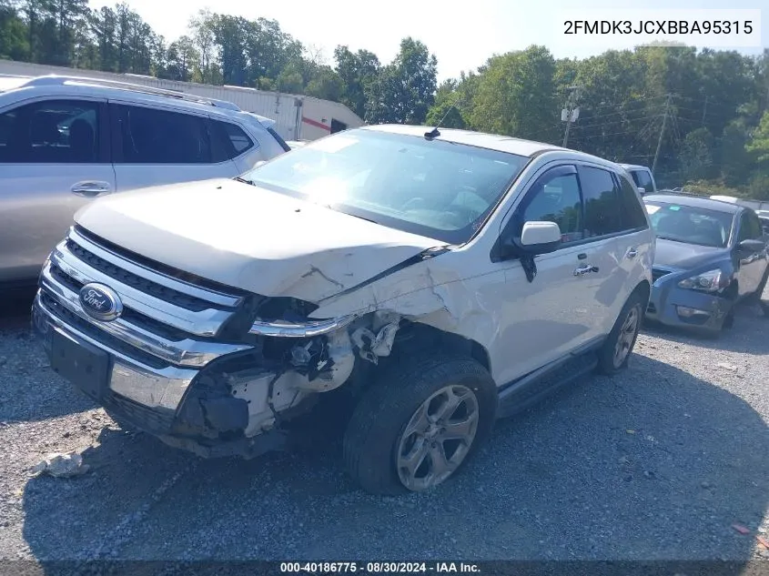 2FMDK3JCXBBA95315 2011 Ford Edge Sel