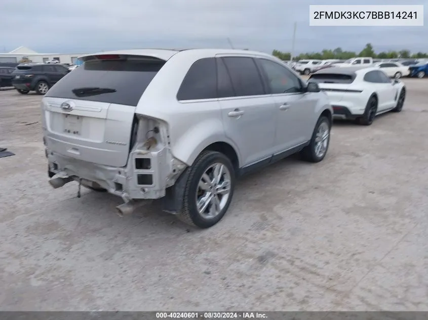 2FMDK3KC7BBB14241 2011 Ford Edge Limited