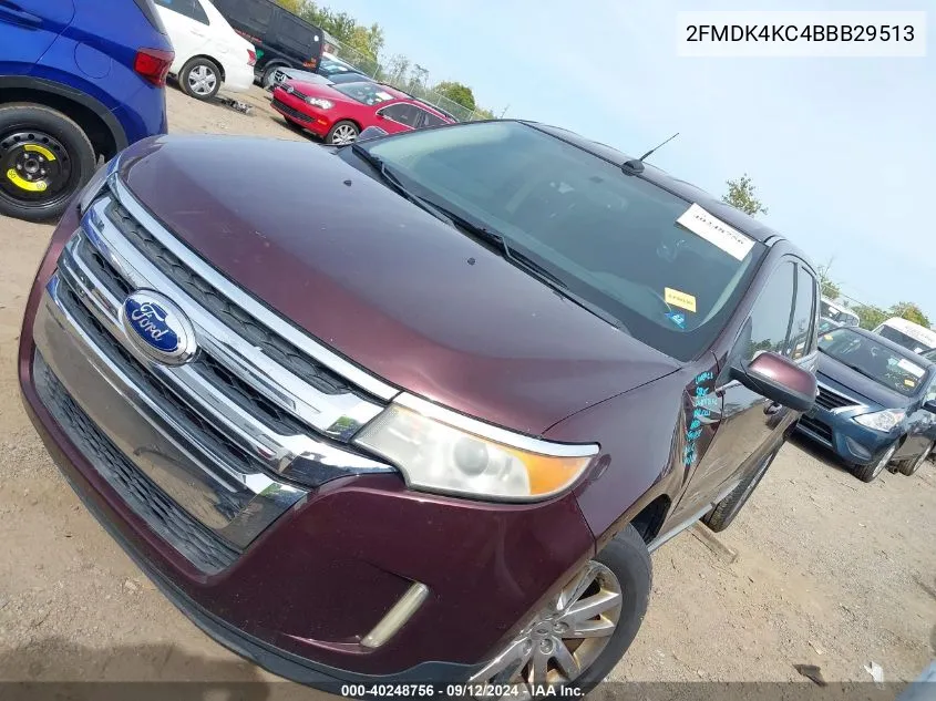 2011 Ford Edge Limited VIN: 2FMDK4KC4BBB29513 Lot: 40248756