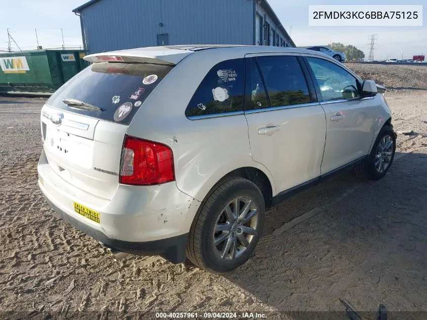 2FMDK3KC6BBA75125 2011 Ford Edge Limited