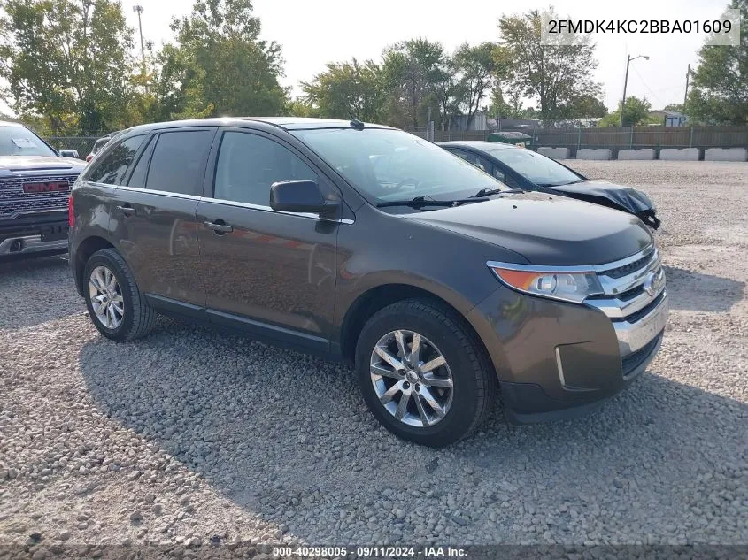 2011 Ford Edge Limited VIN: 2FMDK4KC2BBA01609 Lot: 40298005