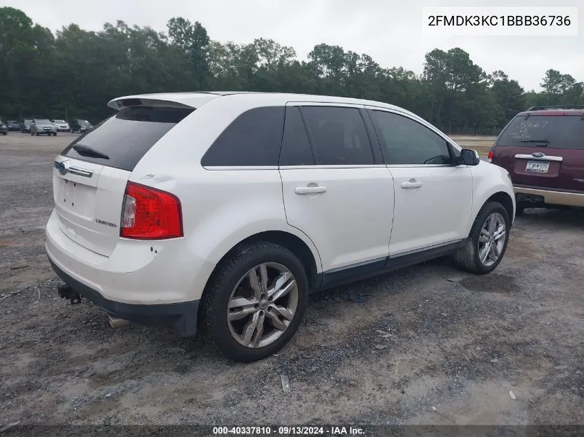 2FMDK3KC1BBB36736 2011 Ford Edge Limited