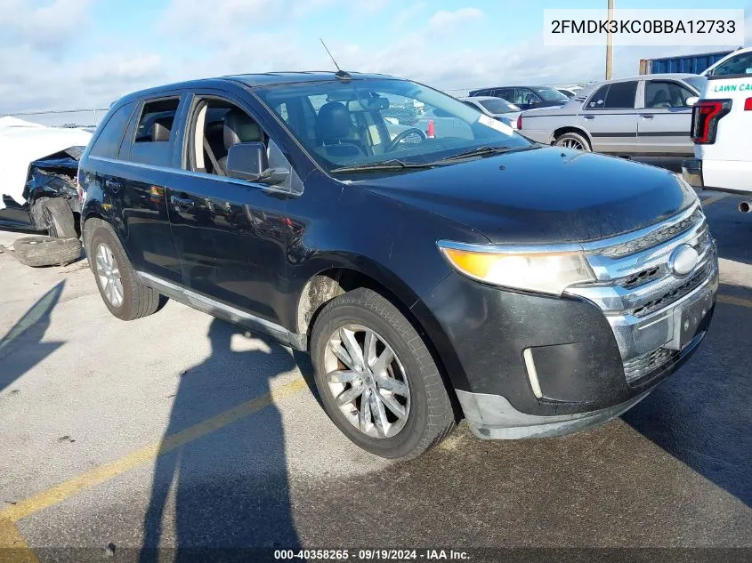 2011 Ford Edge Limited VIN: 2FMDK3KC0BBA12733 Lot: 40358265