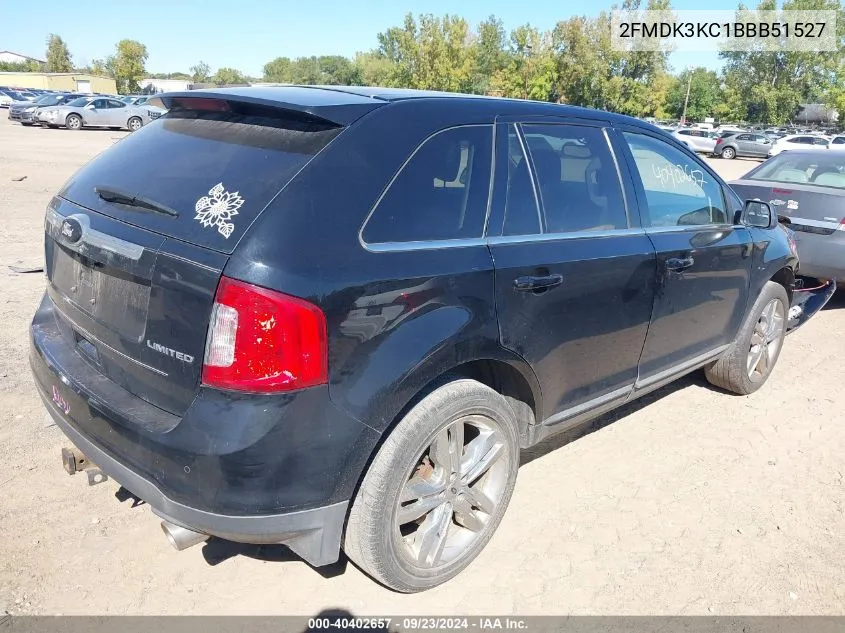 2011 Ford Edge Limited VIN: 2FMDK3KC1BBB51527 Lot: 40402657