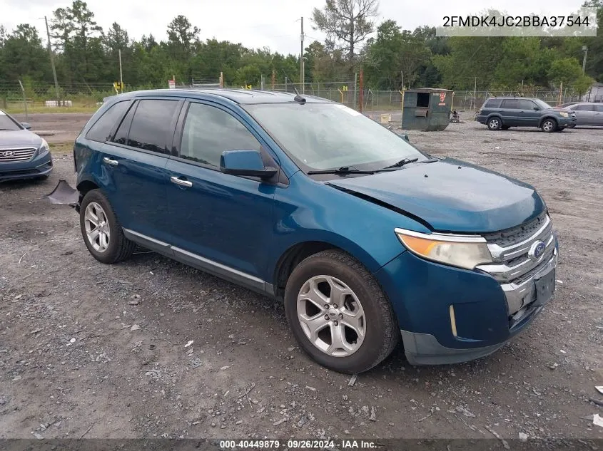 2011 Ford Edge Sel VIN: 2FMDK4JC2BBA37544 Lot: 40449879