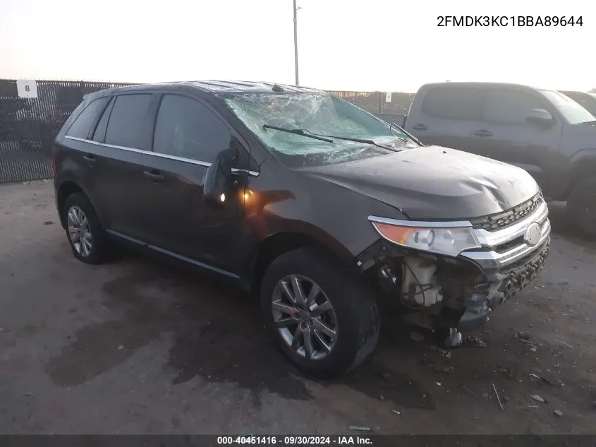 2011 Ford Edge Limited VIN: 2FMDK3KC1BBA89644 Lot: 40451416