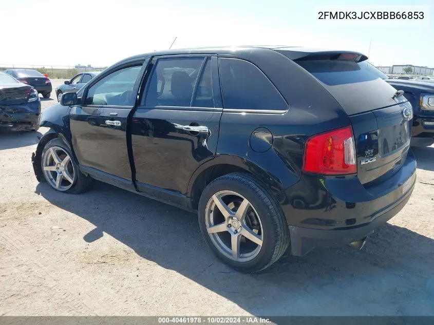 2011 Ford Edge Sel VIN: 2FMDK3JCXBBB66853 Lot: 40461978