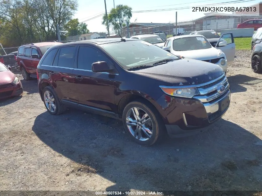 2011 Ford Edge Limited VIN: 2FMDK3KC9BBA67813 Lot: 40507534