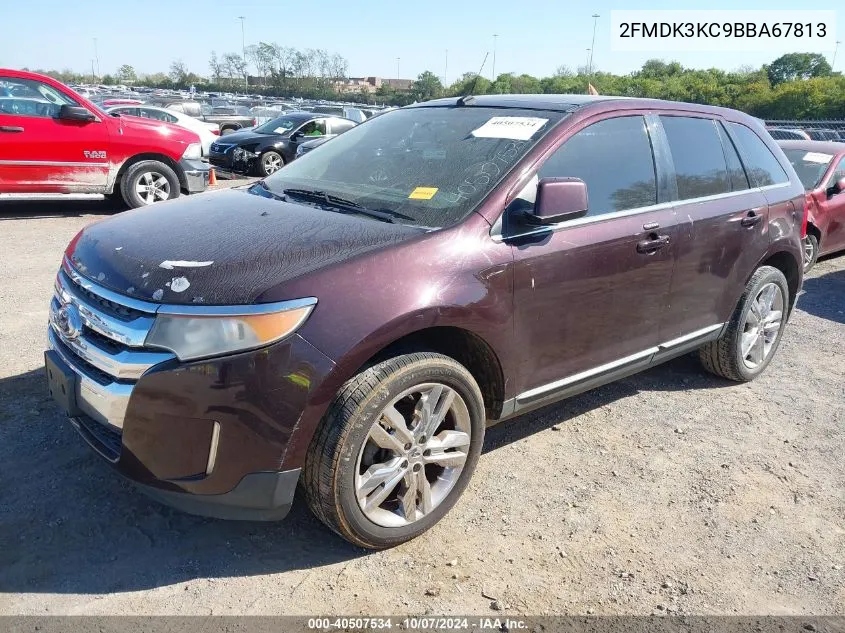 2011 Ford Edge Limited VIN: 2FMDK3KC9BBA67813 Lot: 40507534