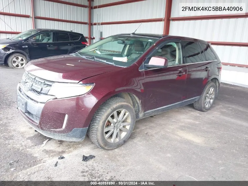 2FMDK4KC5BBA40906 2011 Ford Edge Limited