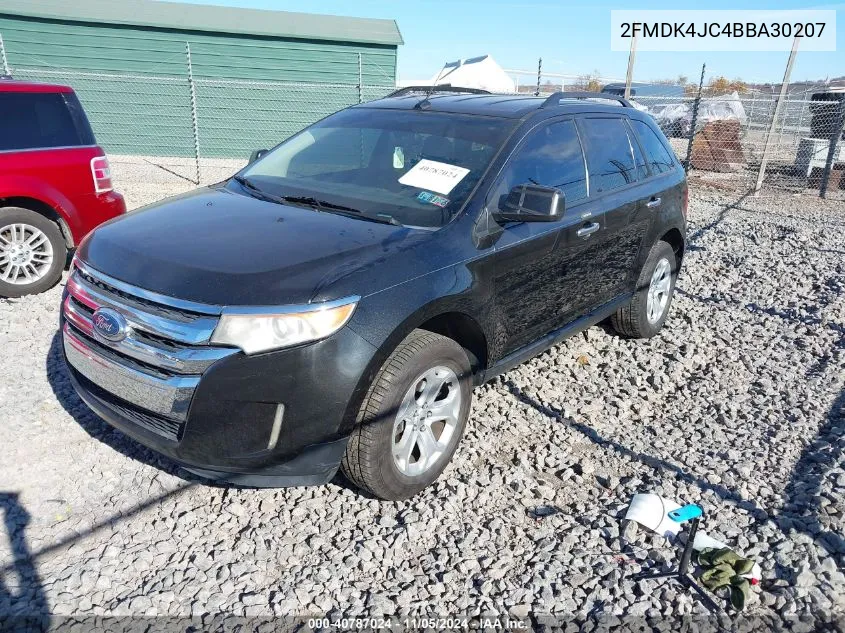 2011 Ford Edge Sel VIN: 2FMDK4JC4BBA30207 Lot: 40787024