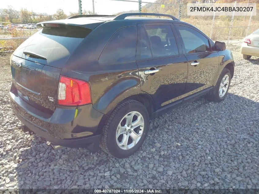 2011 Ford Edge Sel VIN: 2FMDK4JC4BBA30207 Lot: 40787024