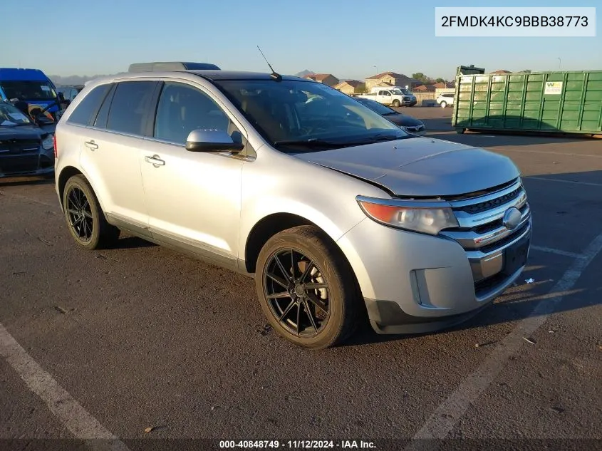 2011 Ford Edge Limited VIN: 2FMDK4KC9BBB38773 Lot: 40848749