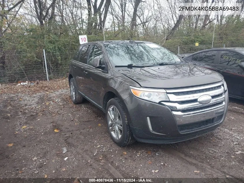 2011 Ford Edge Limited VIN: 2FMDK4KC5BBA69483 Lot: 40878436