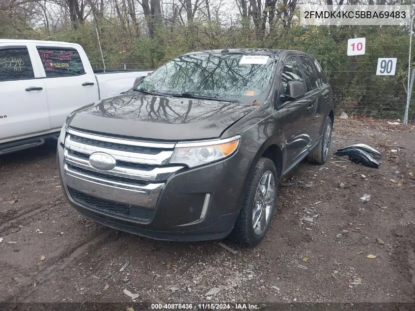 2011 Ford Edge Limited VIN: 2FMDK4KC5BBA69483 Lot: 40878436