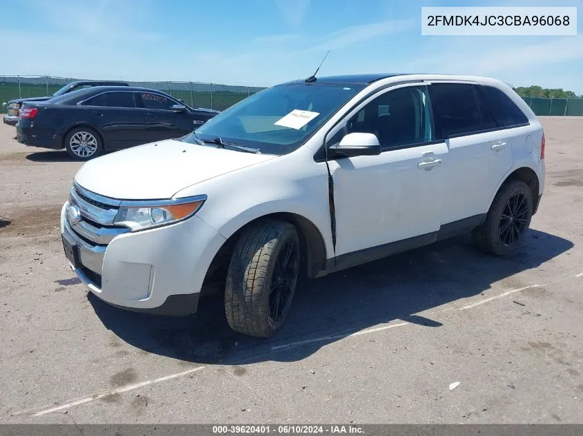 2FMDK4JC3CBA96068 2012 Ford Edge Sel