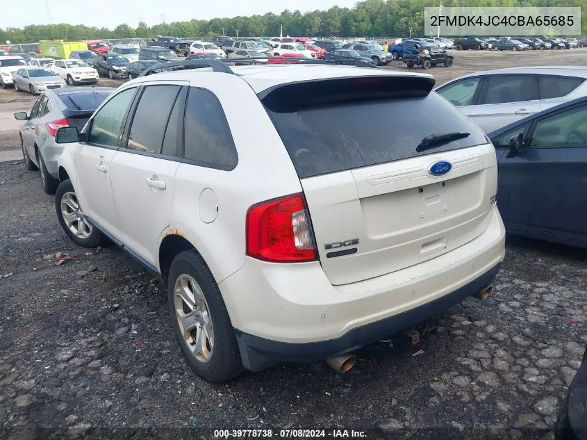 2FMDK4JC4CBA65685 2012 Ford Edge Sel