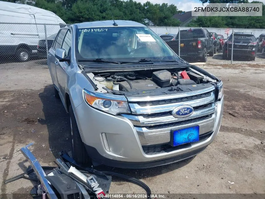 2FMDK3JCXCBA88740 2012 Ford Edge Sel